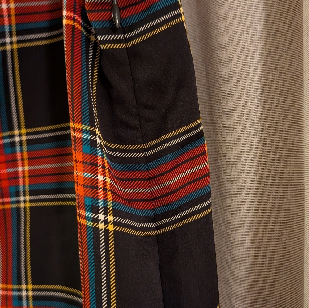 J.crew Tartan Sleeveless Dress with Bow - Picture 3 of 10